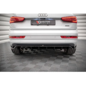  Central Arriere Splitter (avec une barre verticale) Audi Q3 Sport 8U Facelift