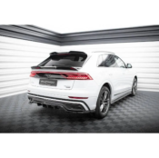 Central Arriere Splitter (avec une barre verticale) Audi Q8 S-Line Mk1