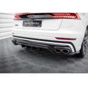  Central Arriere Splitter (avec une barre verticale) Audi SQ8 Mk1