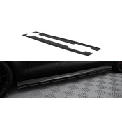 Street Pro Rajouts Des Bas De Caisse Audi A7 S-Line C7 Noir-Rouge