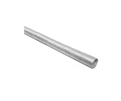 Gaine aluminium Thermo flex L0.9m (Gris) COOL IT - 1.6 cm Aluminium