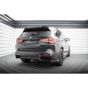 Central Arriere Splitter (avec une barre verticale) BMW X3 M-Pack G01 Facelift