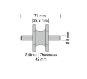 Silentbloc Echappement 220°C POWERSPRINT