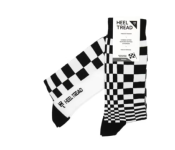 Chaussettes Auto HEEL TREAD Pasha Black/White