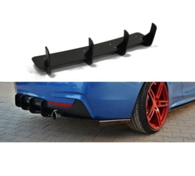 DIFFUSEUR ARRIERE & LAME DU PARE CHOCS ARRIERE BMW 4 COUPE / GRAN COUPE / CABRIO M-PACK F32 / F36 / F33