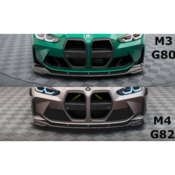 Fibre de Carbone Lame Du Pare-Chocs Avant V.2 BMW M4 G82 / M3 G80