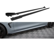 Street Pro Rajouts Des Bas De Caisse + Flaps BMW 4 Coupe Grand Coupe / Cabrio M-Pack F32 / F36 / F33