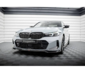 Lame Du Pare-Chocs Avant V.2 BMW 3 M340i / M-Pack G20 / G21 Facelift Look Carbone