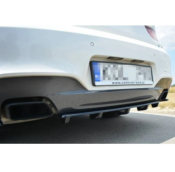  CENTRAL ARRIÈRE SPLITTER BMW 6 Gran Coupé MPACK (avec une barre verticale) 