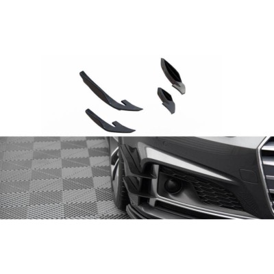 Ailes de pare-chocs avant (Canards) Audi S5 / A5 S-Line Coupe / Sportback F5