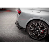 Lames De Pare-Chocs Arrière Latérales V.2 + Ailerons BMW 2 Coupe M240i G42 Look Carbone