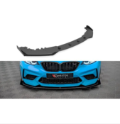 Street Pro Lame Du Pare-Chocs Avant V.1 + Flaps BMW M2 Compétition F87