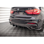 Central Arriere Splitter (avec une barre verticale) BMW X6 M-Pack F16