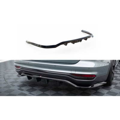 Central Arriere Splitter (avec une barre verticale) Audi A6 Allroad C8