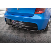  Central Arriere Splitter (avec une barre verticale) BMW 1 M-Pack E87 Facelift