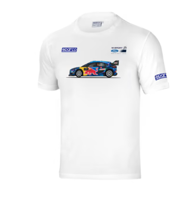 T-shirt Sparco M-Sport blanc