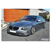 LAME DE PARE-CHOCS AVANT BMW 6 E63 / E64 (AVANT FACELIFT) v.1 Noir Brillant