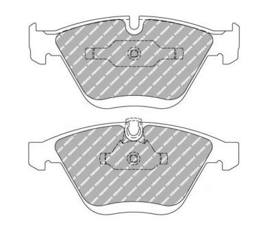 Plaquettes de frein Ferodo DS2500 avant pour BMW 1 Series 3.0 M Coupe' std caliper 04.11 - étrier ATE