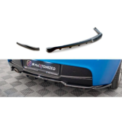  Central Arriere Splitter (avec une barre verticale) BMW 1 M-Pack E87 Facelift