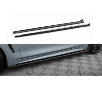 Rajouts Des Bas De Caisse V.2 BMW 4 Coupe / Grand coupe/ Cabrio M-Pack F32 / F36 / F33