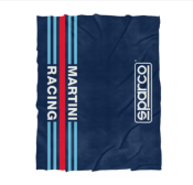 Plaid polaire Sparco Martini Racing 150X130cm