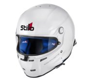 Casque Stilo ST5F Fibre SA20 blanc intérieur bleu