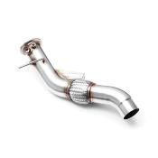 Downpipe Inox 335D 535d X5 X6 286cv pour suppression FAP 