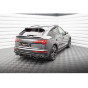 Central Arriere Splitter (avec une barre verticale) Audi SQ5 Sportback Mk2 Facelift