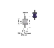 Silentbloc Echappement 220°C POWERSPRINT 909865