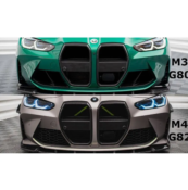 Fibre de Carbone Avant Grill BMW M4 G82 / M3 G80 - version with radar With ACC Sensor