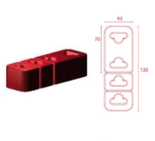 Silent-Bloc Powerflex Fixation Echappement universel