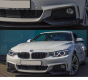 Frontspoiler Sport-Performance BMW 4 F32 F33 F36 Black Matt with M-Package