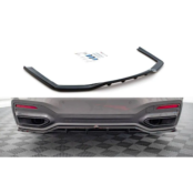 Central Arriere Splitter (avec une barre verticale) V.1 BMW 7 M-Pack G11 Facelift