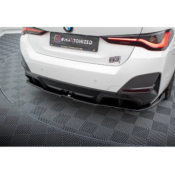 Central Arriere Splitter (avec une barre verticale) V.2 BMW i4 M-Pack G26