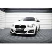 Sport Durabilité Lame Du Pare-Chocs Avant V.3 + Flaps BMW 1 F20 M-Pack Facelift / M140i