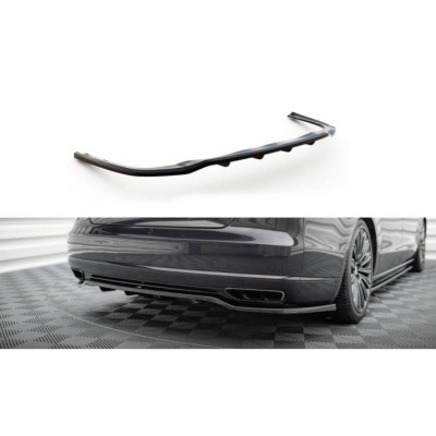 Central Arriere Splitter (avec une barre verticale) Audi A8 D4 Facelift