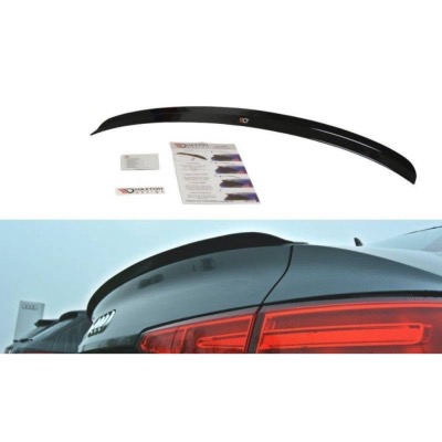 Spoiler Cap Audi A4 S-Line B9 Sedan Noir Brillant