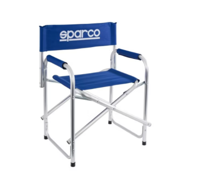 Fauteuil pliable bleu Sparco